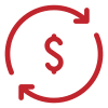 kmp financing money circulation icon